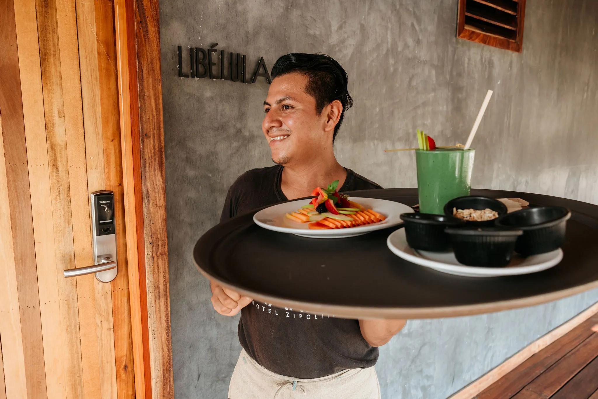 The hotel is a destination for food lovers