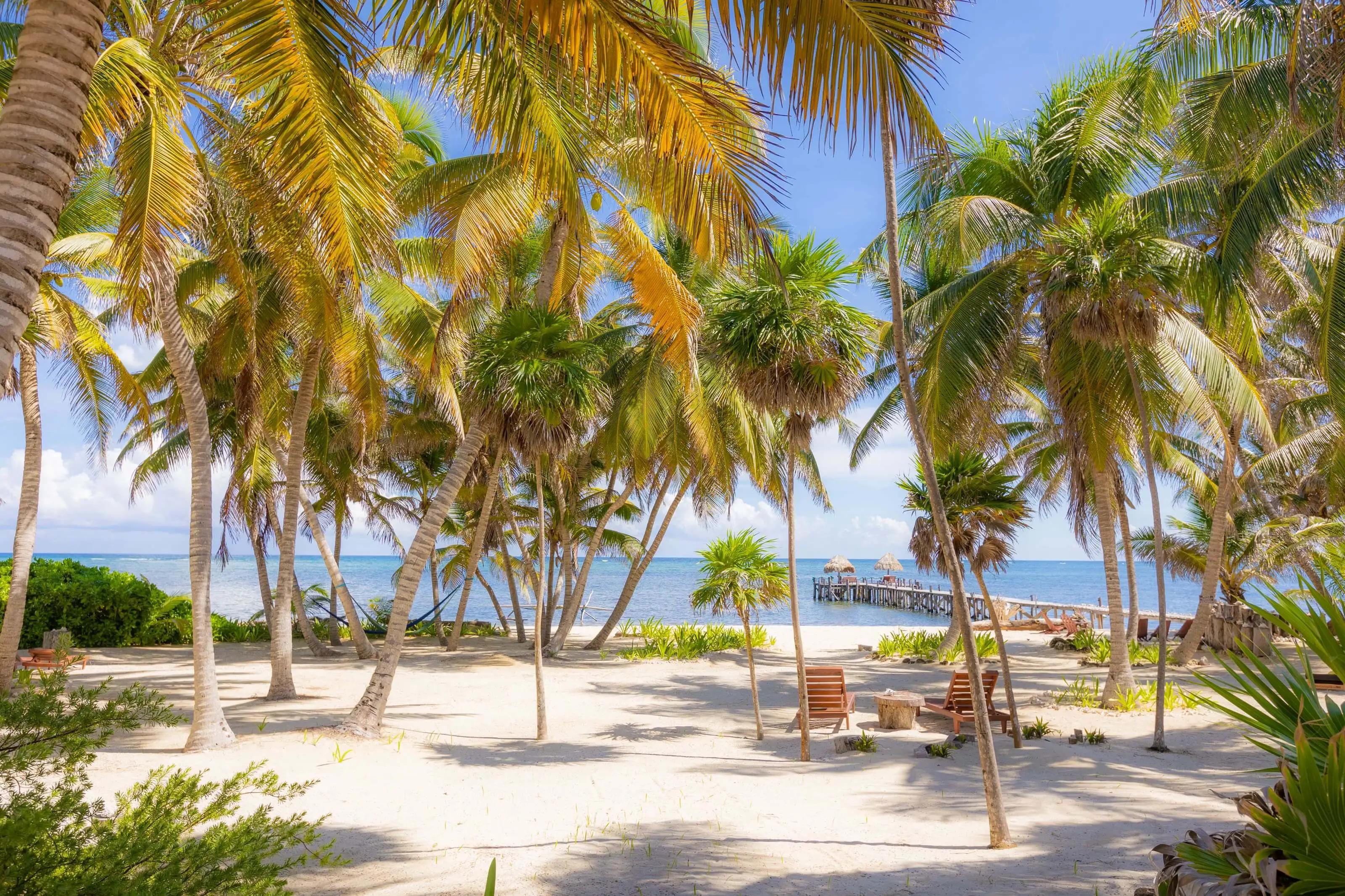 Perfect nude beach views from Playa Sonrisa Hotel