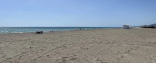 Lots of sand at Vera Playa