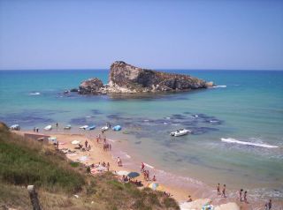 Spiaggia della Rocca - Nude beach in Italy