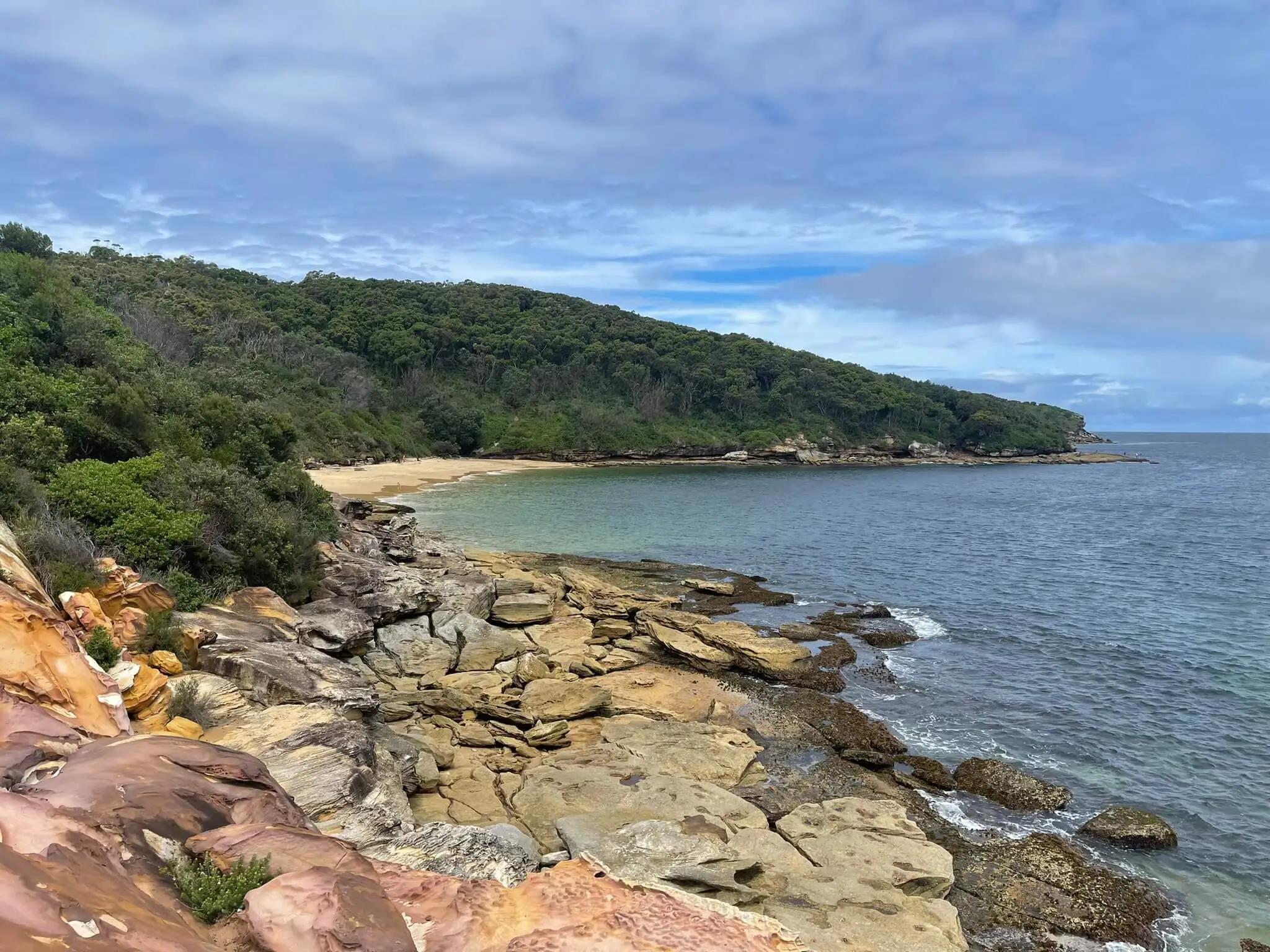 View from the headland towards Little Congwong Nude Beach
