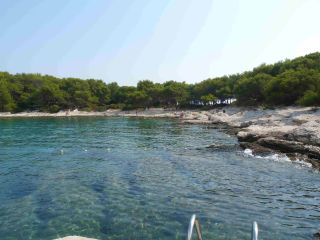 View looking away from the nudist camp