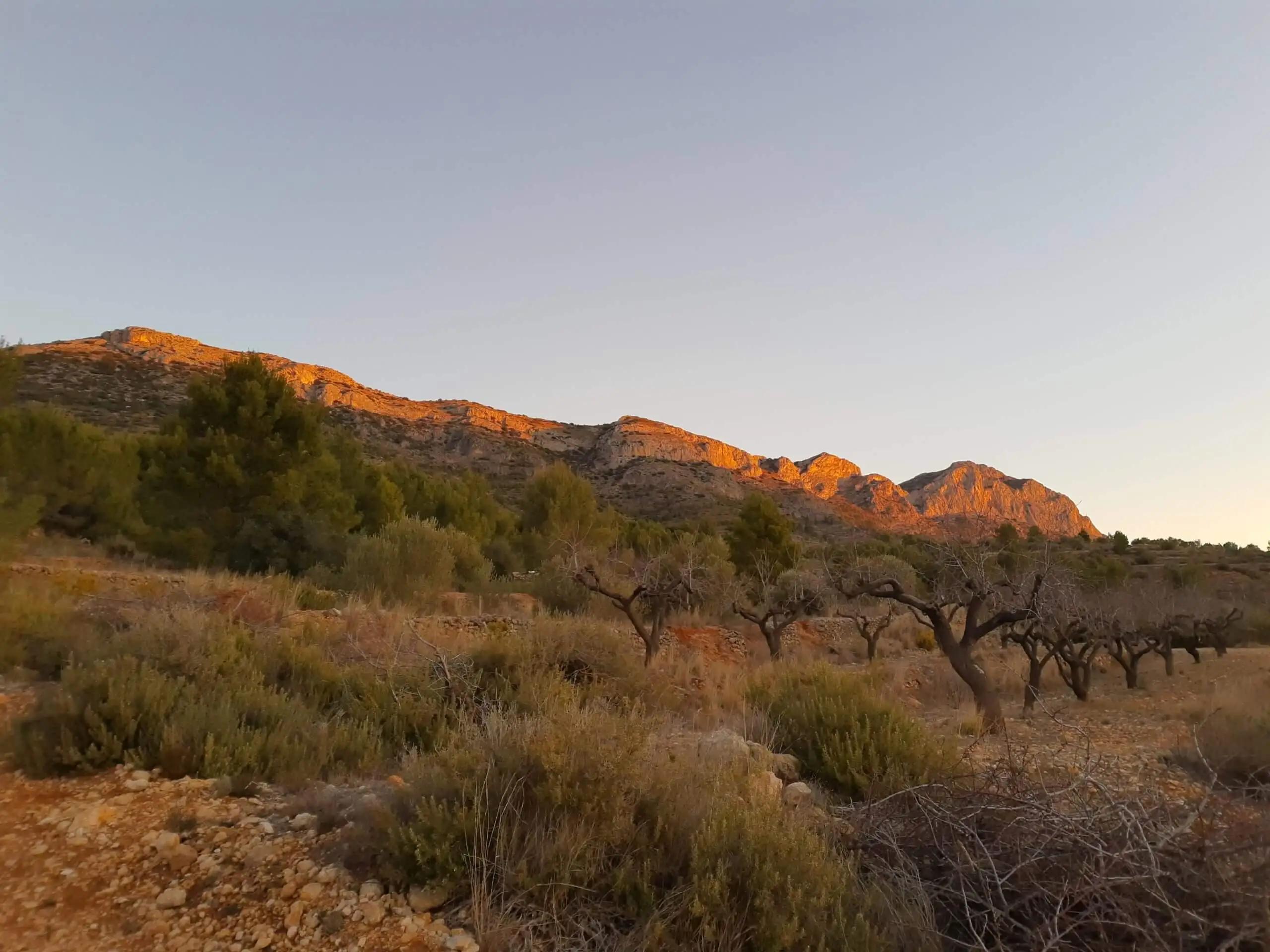 Stunning scenery in this part of Spain near Finca Soñada Hotel