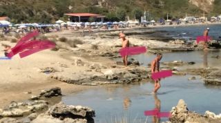 Mandomata Beach - Naturist beach in Rhodes, Greece