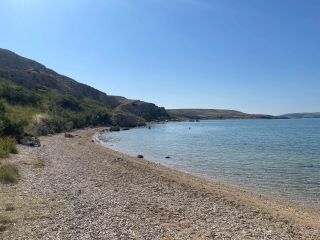 Looking north towards Bay Bok FKK Beach from Sveti Duh