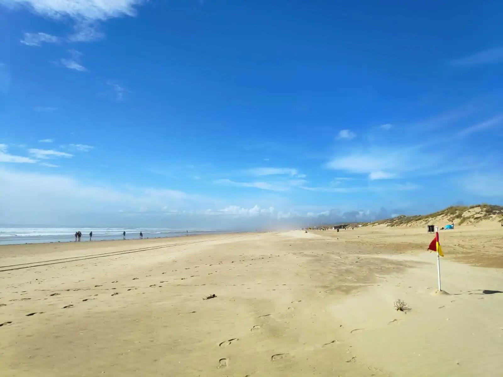 Plenty of room to relax at Praia da Bela Vista
