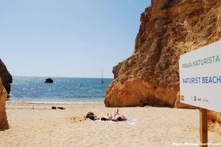 Praia do Barril - Clothing optional in Santa Luzia, Portugal
