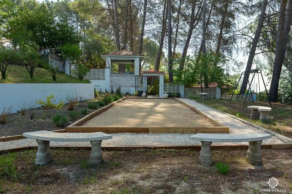 Bocce or Petanque - perfect for hot afternoons at Finca Soñada Nudist Resort