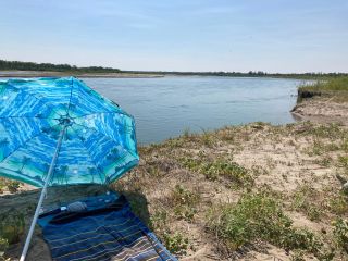 Paradise (aka Bareass) Beach in Saskatoon