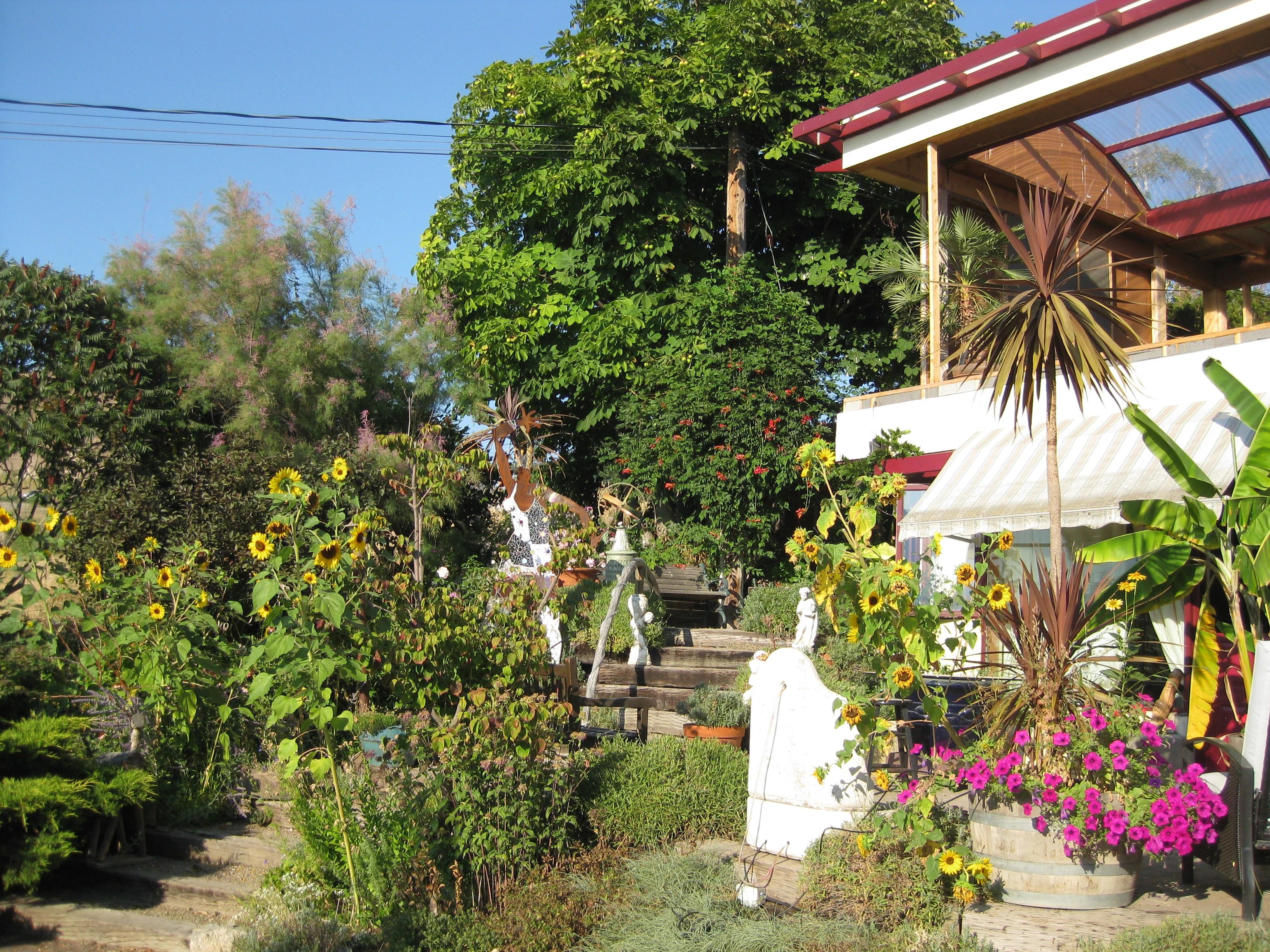 Garden Entry to Coady's Cabana