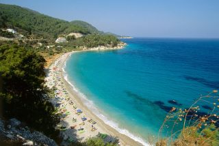 Tsamadou Beach - Naturist beach in Samos, Greece
