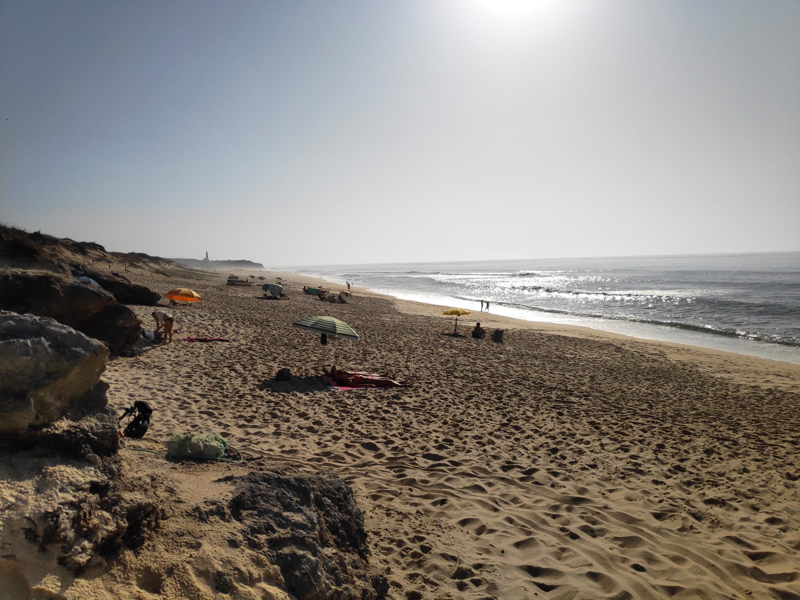Not officially a nude beach but nudity is welcome at Praia das Pedras Negras