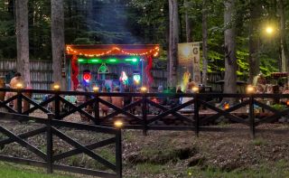 Outdoor concerts at Pine Tree Associates - naturist resort Maryland