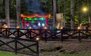 Outdoor concerts at Pine Tree Associates - naturist resort Maryland