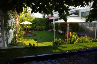 Plenty of space to relax at Barefeet Naturist Resort Bangkok