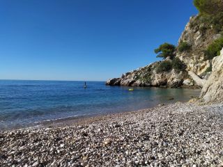 Stunning naturist beach - Plage des Pissarelles, France