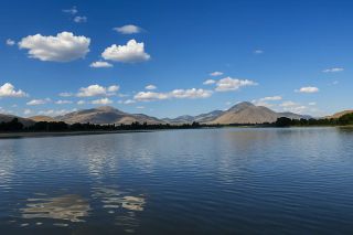 Reflections on the Thompson River at Mission Flats