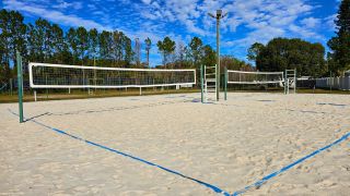 Beach Volleyball at Lake Como Family Nudist Resort
