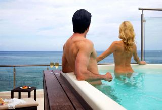 Clothing is optional outdoors at Grand Lido Negril Au-Naturel Resort