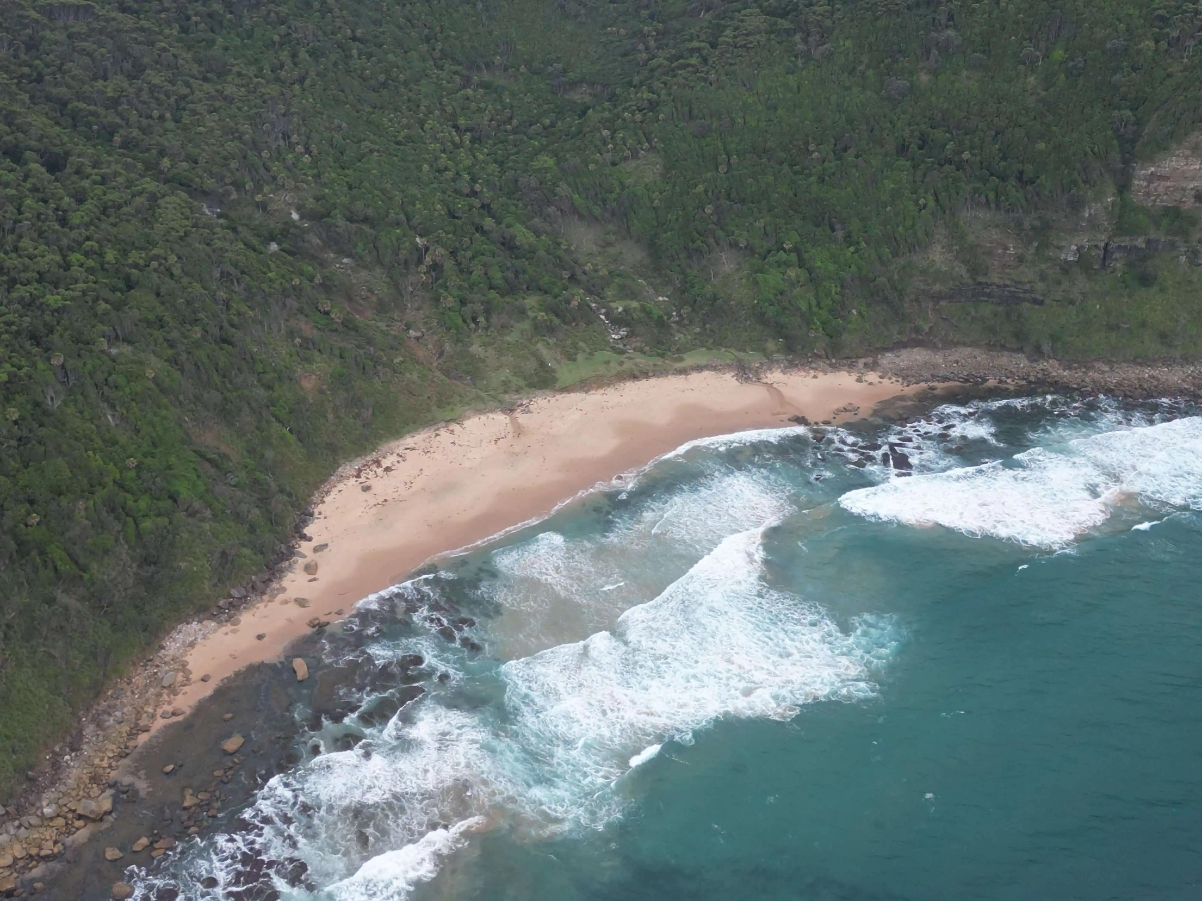 Isolated and in the Royal National Park - Werrong Beach