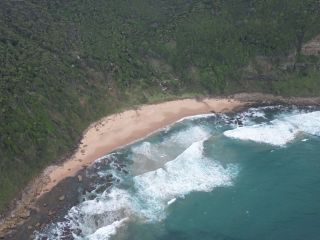 Isolated and in the Royal National Park - Werrong Beach