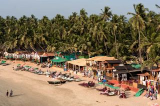 Agonda Beach - naturist in India