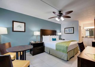 Stylish rooms at Cypress Cove Nudist Resort