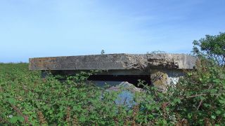 War bunkers at Plage de La Redoute