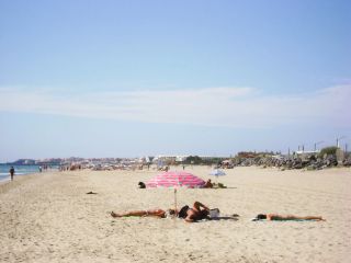 The right side of the beach is quieter and offers a more authentic nude beach experience