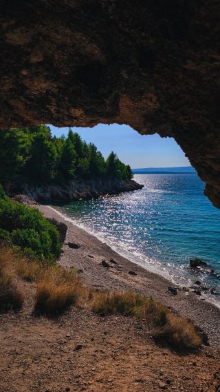 Slatina FKK beach in Croatia