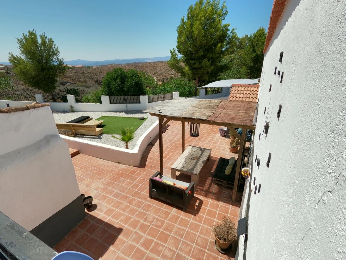 Outdoor area at Cortijo Naturista con Vistas
