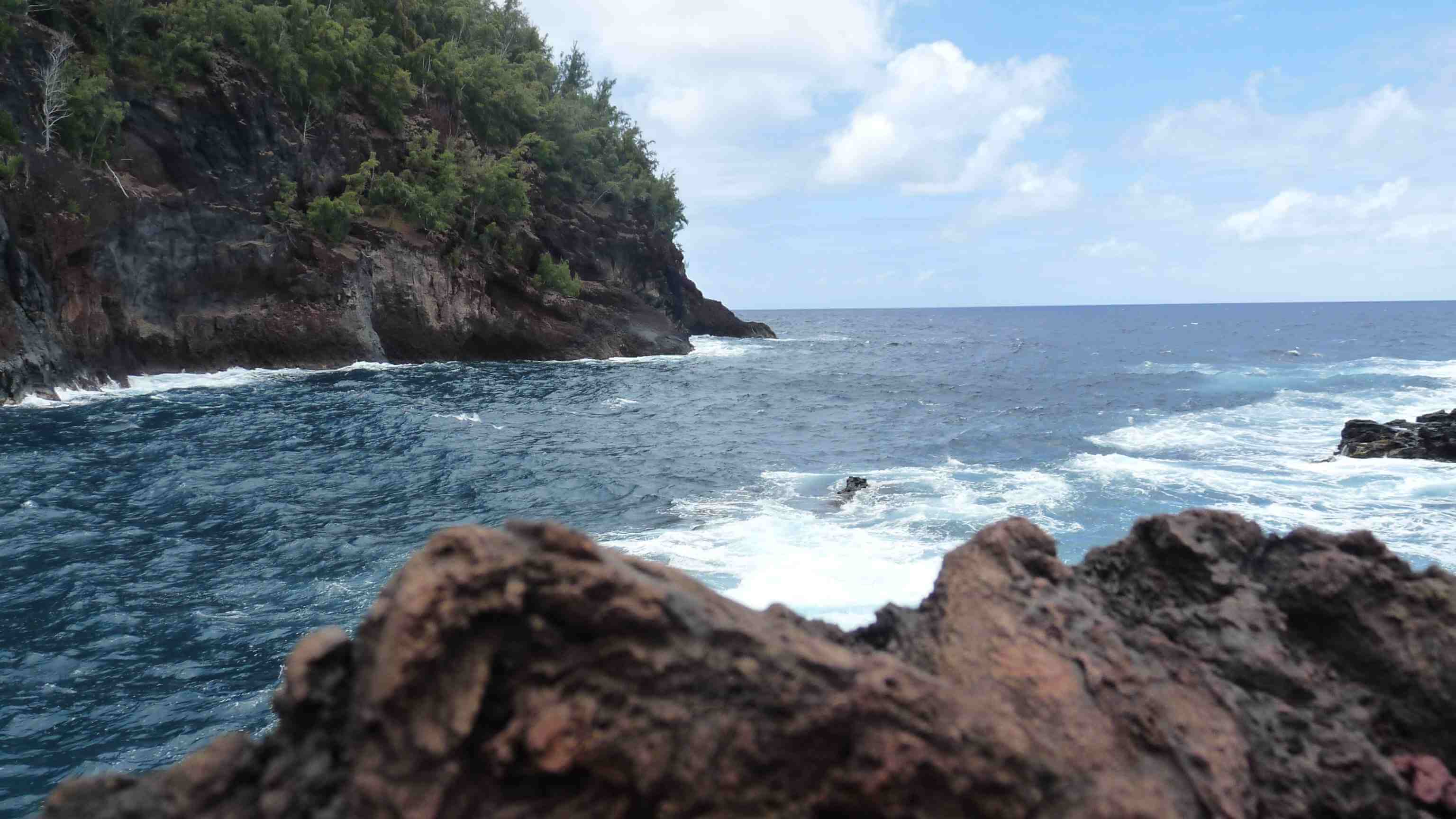 Watch for rogue waves and avoid in rough conditions