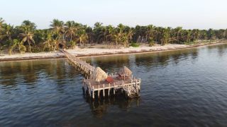 Dock game is strong at Playa Sonrisa Hotel!
