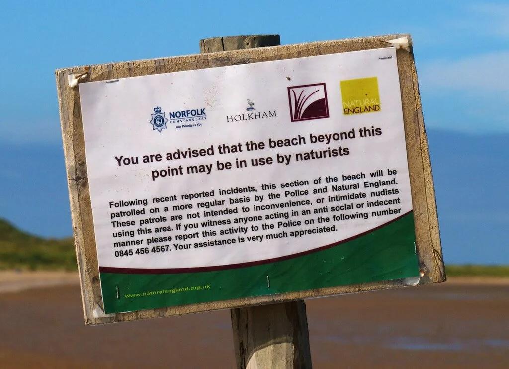 Helpful signage is everywhere here