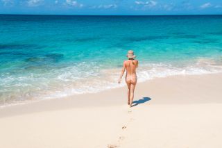 Cupecoy Beach - Nude beach in Saint Martin
