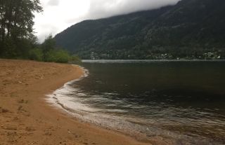Red Sands Nude Beach near Nelson, BC Canada