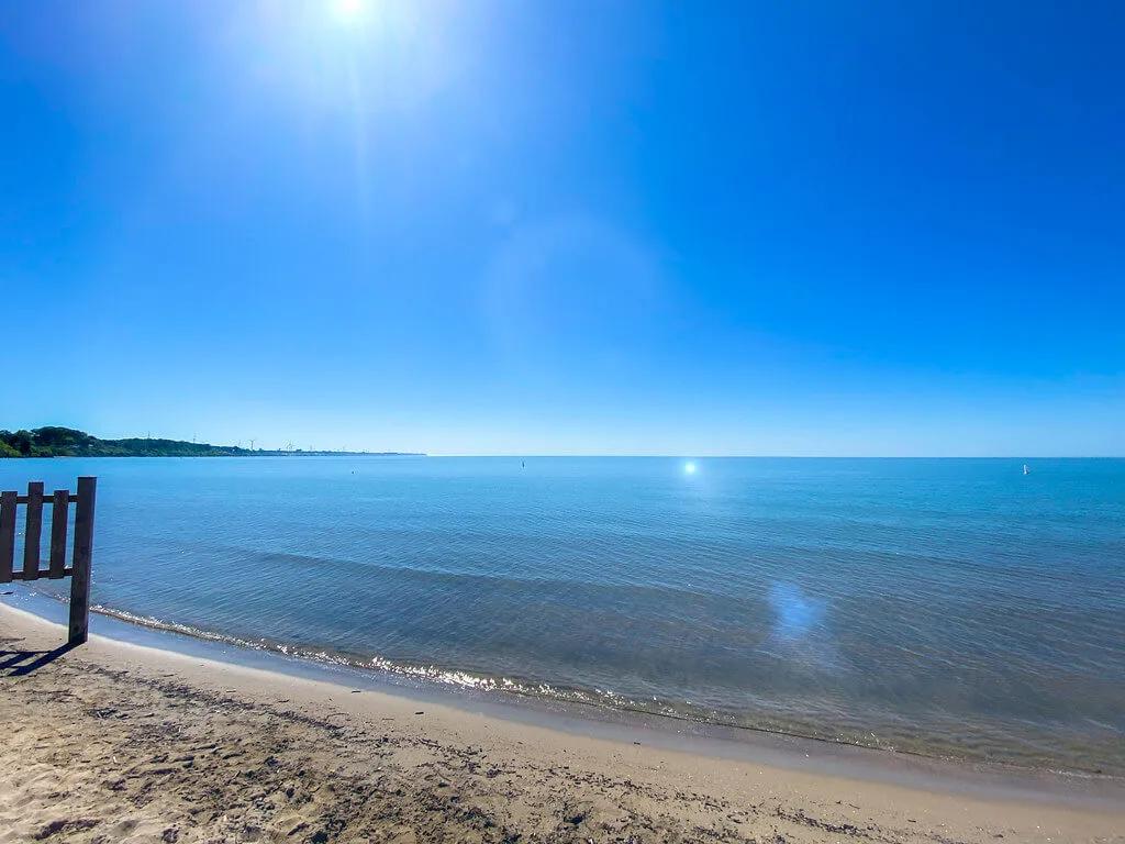 Summer days at Port Burwell nude beach are magical