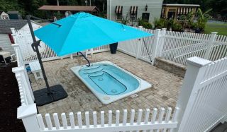 Hottub at Pine Tree Associates - naturist resort Maryland