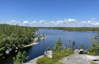 Susies Lake - Clothing optional lake in Nova Scotia, Canada 