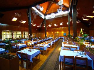 Dining room at FKK Ada Bojana Nudist Resort