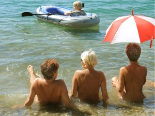 Naturists at Meech Lake Ontario