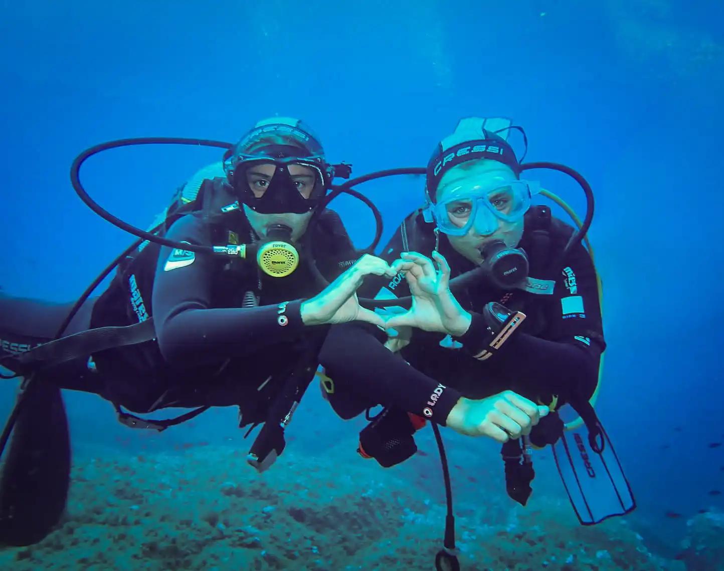 Scuba Diving at La Chiappa