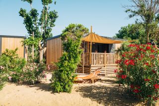 Naturist bungalow by the beach at Sérignan