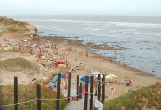 Playa Escondida can get crowded on a hot weekend