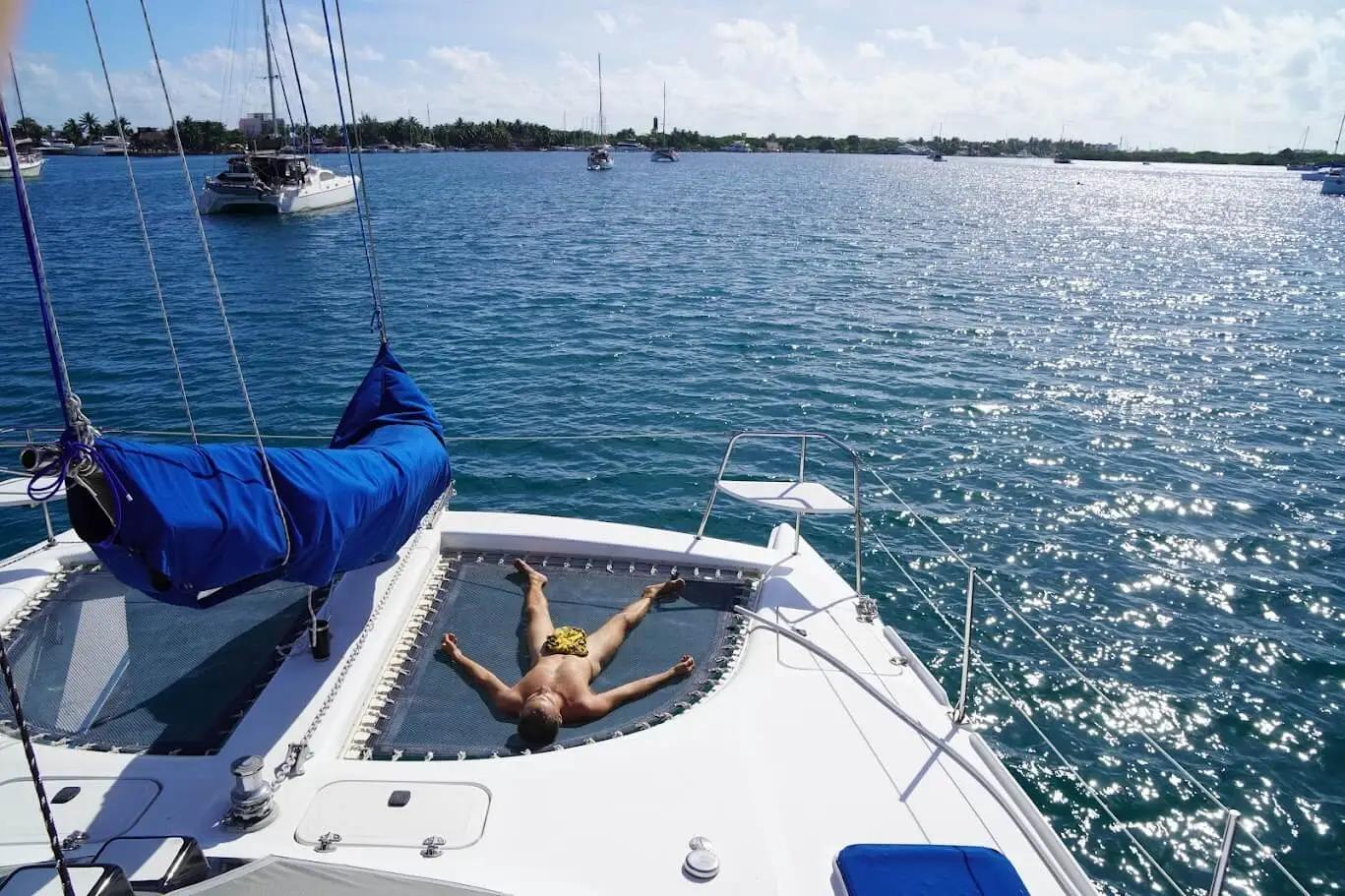 Naked sailing is an experience you'll never forget