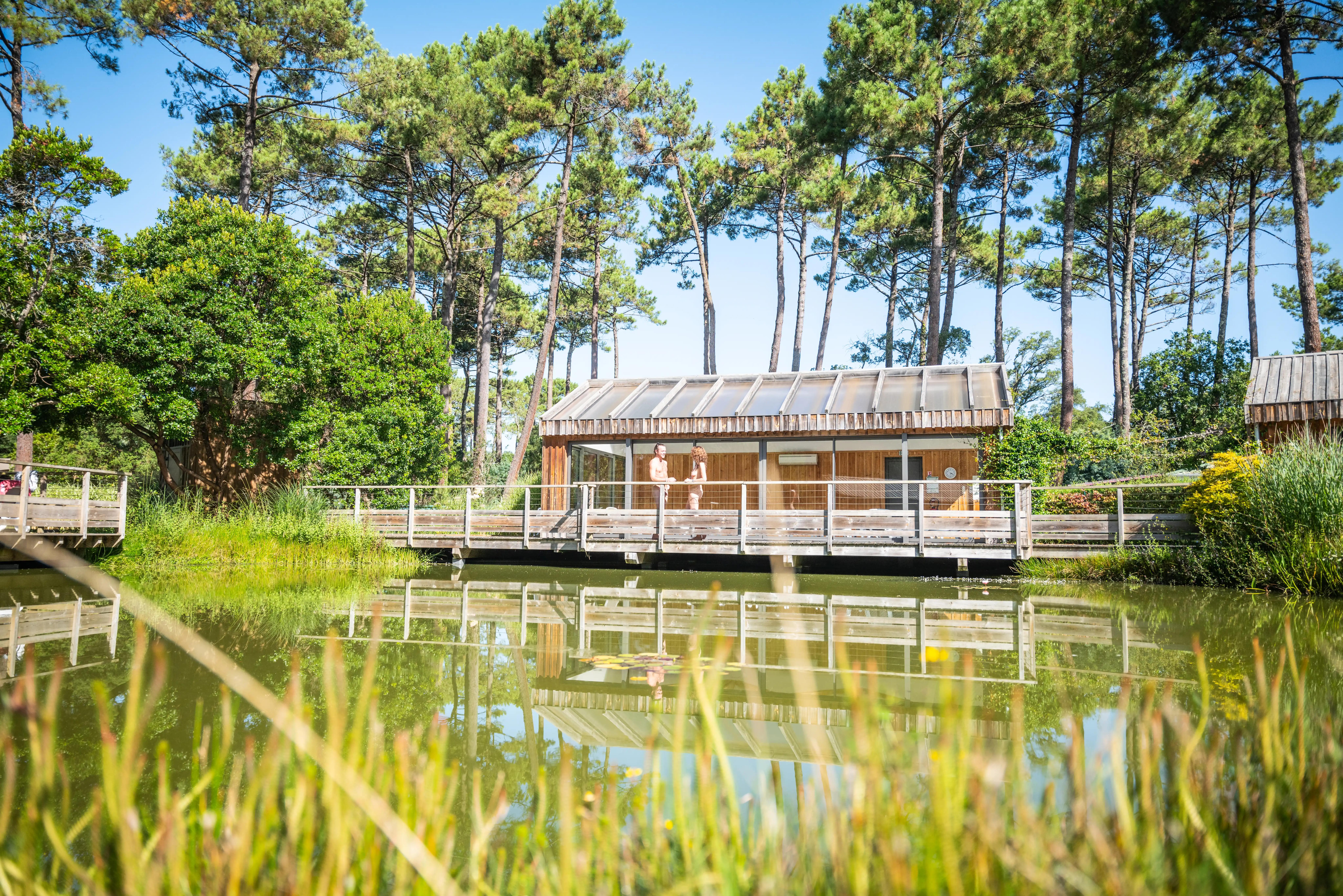Forest relaxation at Arnaoutchot naturist campsite