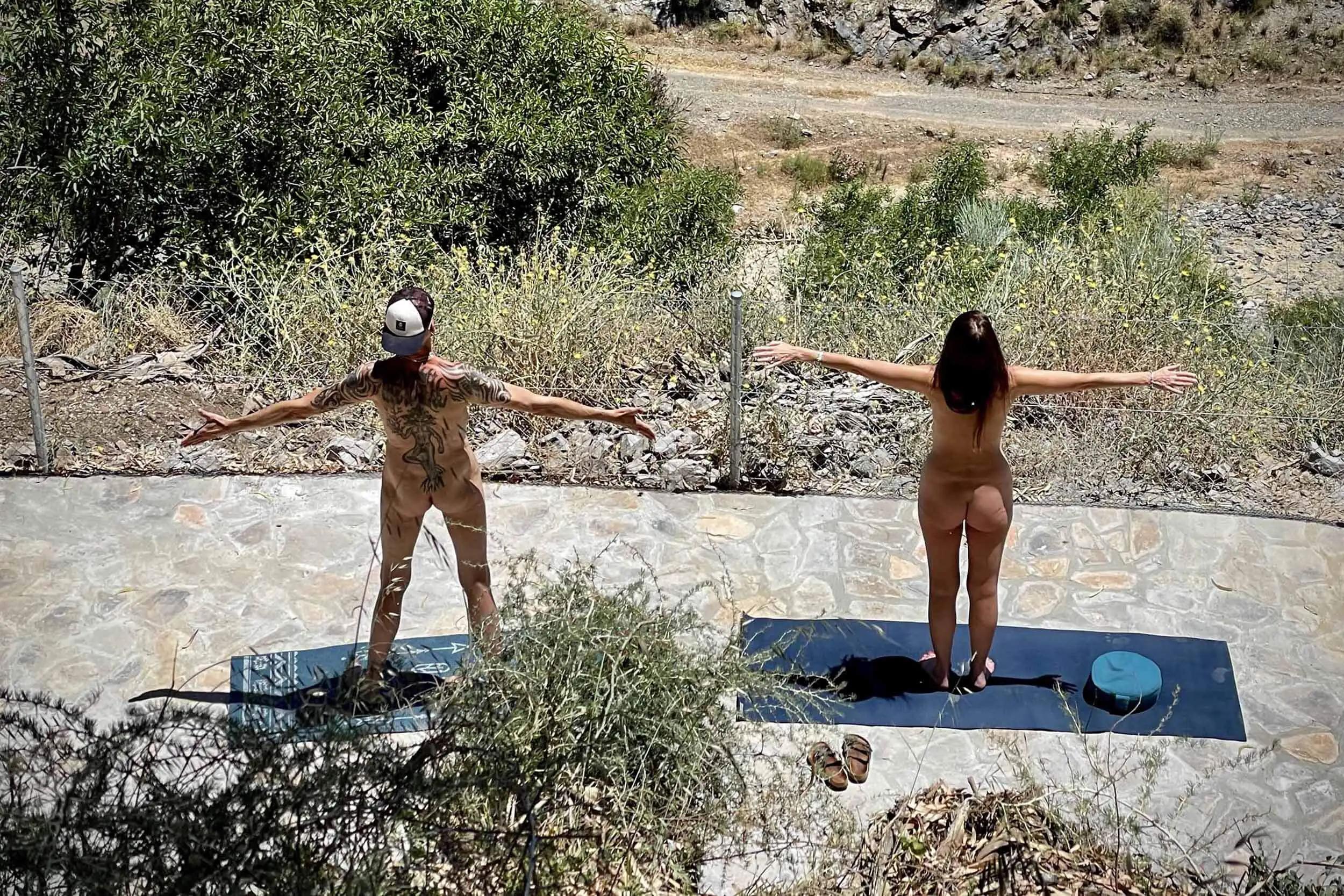 Finca Fabulosa Nudist Resort is perfect for outdoor yoga