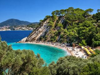 Tsamadou Beach - Clothing-optional beach in Samos, Greece