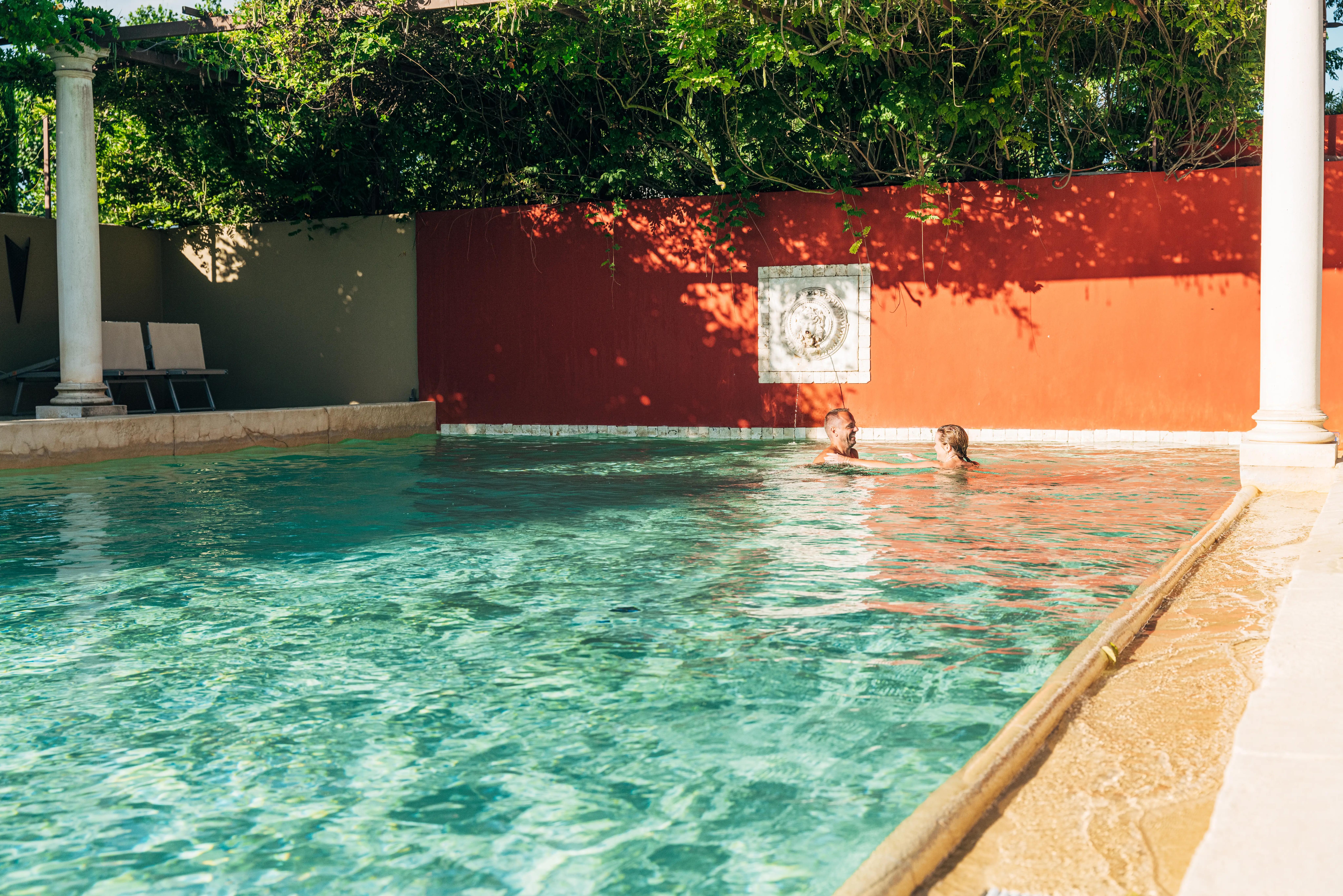 Poolside serenity at Le Sérignan Plage Nature