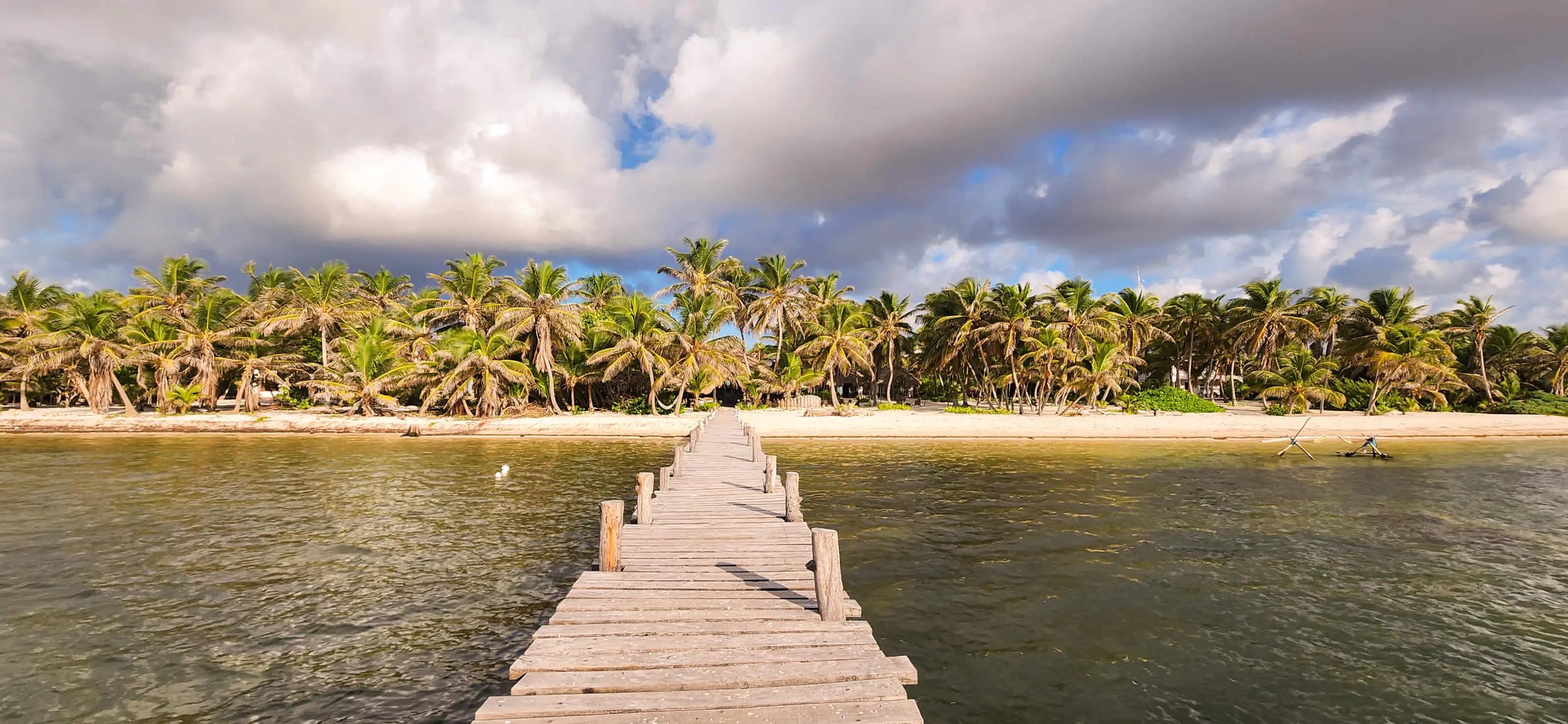 Playa Sonrisa Hotel is paradise.. this is NOT busy Tulum